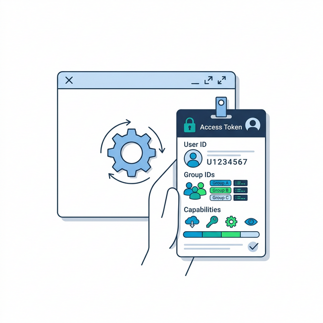 Identity Context Token Diagram