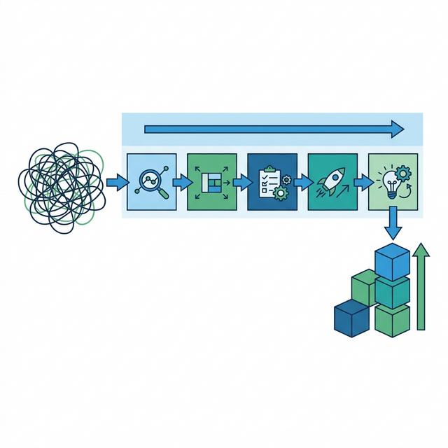Programmer Mindset Flowchart Concept Diagram