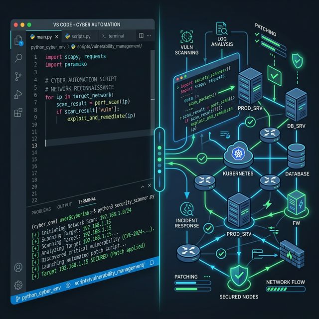 Python in Cybersecurity Automation